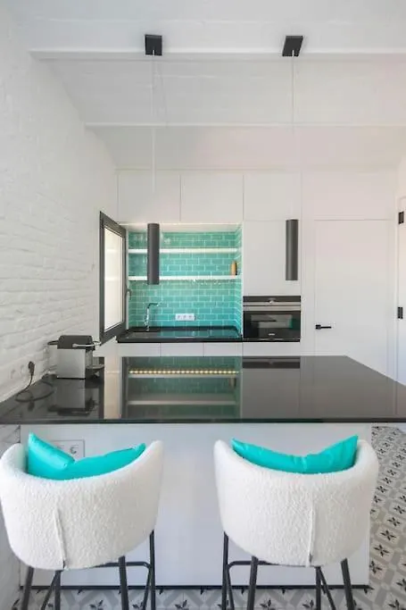דירות Awesome Stylish Flat Barceloneta ספרד